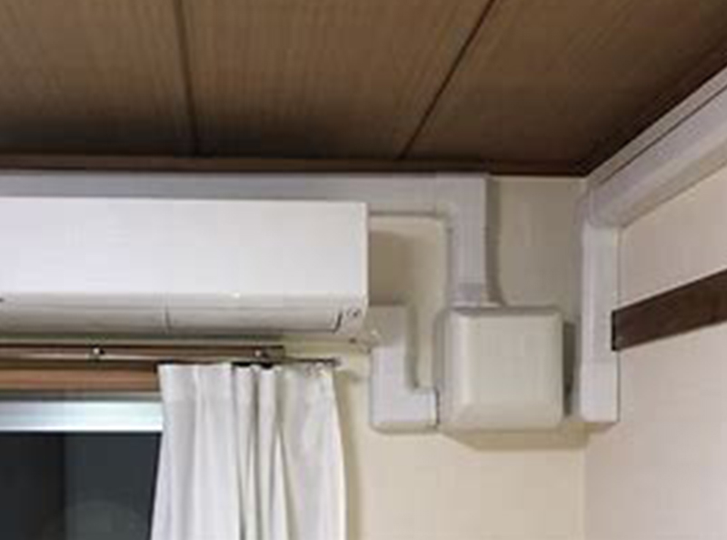 排水逆勾配によるドレンアップ施工