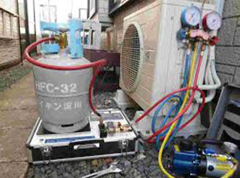 エアコンガスチャージ工事